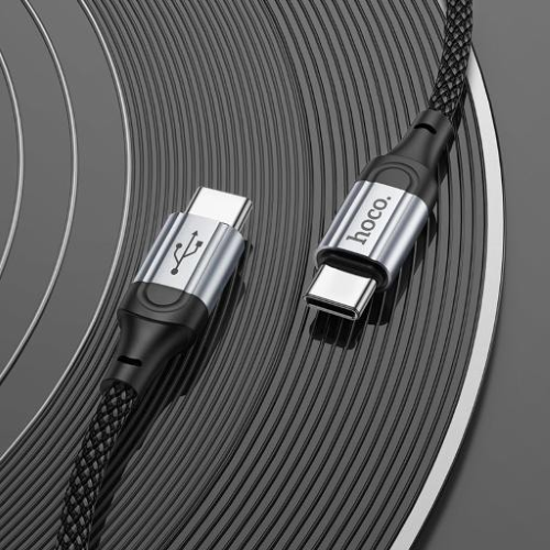 Cavo dati/ricarica X102 "Fresh" nylon PD 60W Type-C/Type-C
