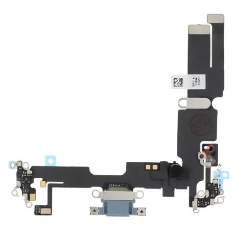Flat connettore lightning e microfono Blu