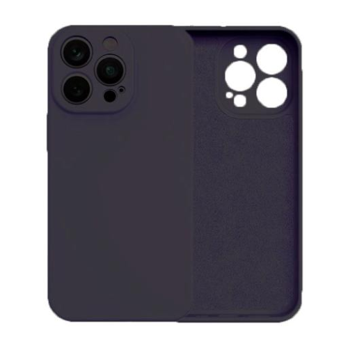 Cover silicone serie Silk Road Black per Apple iPhone 16 Plus