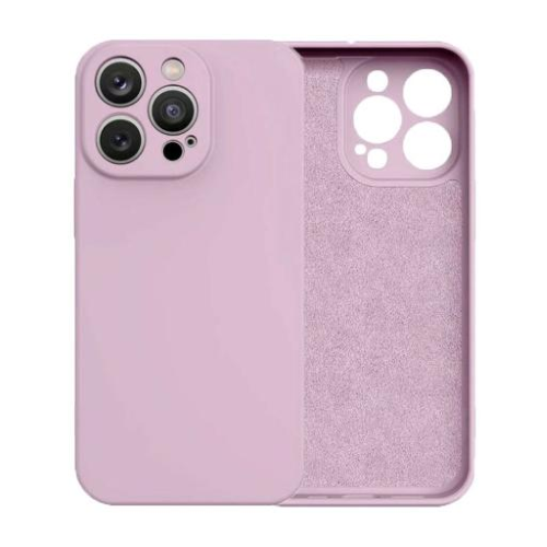Cover silicone serie Silk Road Lilla per Apple iPhone 16