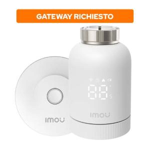 IMOU Valvola termostatica aggiuntiva [RICHIEDE HUB/GATEWAY ZG1/ZG2]