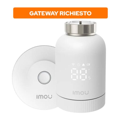 IMOU Valvola termostatica aggiuntiva [RICHIEDE HUB/GATEWAY ZG1/ZG2]