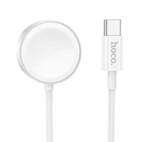 Caricatore wireless CW59 bianco per iWatch e Samsung