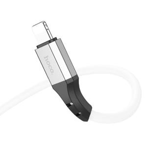 Cavo dati/ricarica X86 "Spear" bianco lightning silicone
