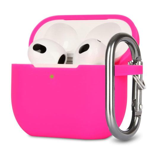 Cover case  per AirPods 3 in silicone Fucsia