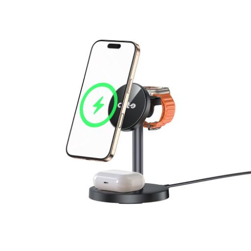 Art-e Supporto ricarica wireless 3in1  compatibile con iPhone/ iWatch e Airpods