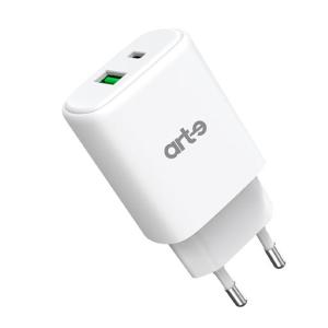 Caricabatteria da rete PPS PD20W+QC3.0 doppia USB Serie Trendy