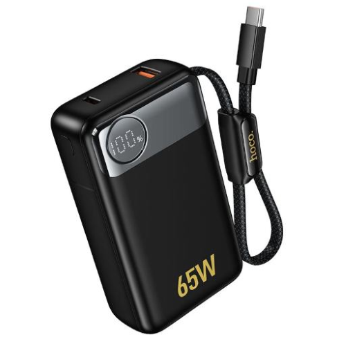 Power bank Q53 12000 mAh PD65W con display e cavo Type-C