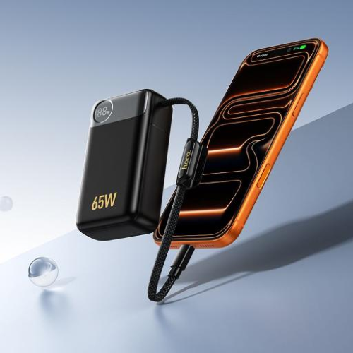 Power bank Q53 12000 mAh PD65W con display e cavo Type-C