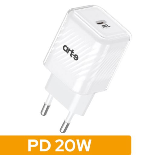 Caricabatterie PPS PD20W Type-C serie Ultra Bianco