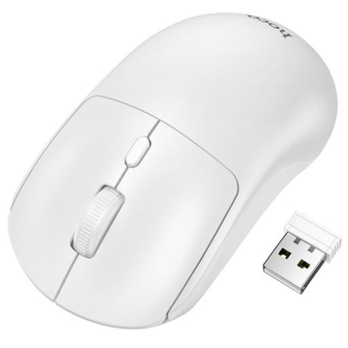 Mouse wireless GM42 2.4G Bianco