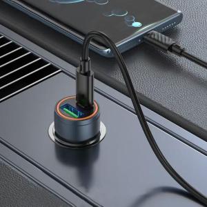 Caricabatteria da auto PD30W+18W Type-C+QC3.0 serie Speed