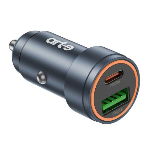 Caricabatteria da auto PD30W+18W Type-C+QC3.0 serie Speed