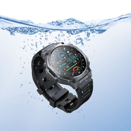 Hoco Y37 AMOLED GPS Smartwatch sports watch Black supporta chiamate BT