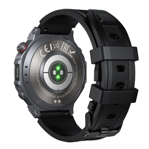 Hoco Y37 AMOLED GPS Smartwatch sports watch Black supporta chiamate BT