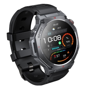 Hoco Y37 AMOLED GPS Smartwatch sports watch Black supporta chiamate BT