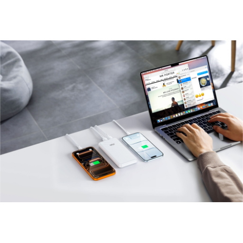 -Bundle 5pz- Power Bank 10.000mAh Dual-port Output con indicatore carica Serie Energy