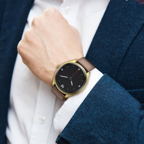 Hoco Y22 Smartwatch Champagne Gold Display Amoled, supporta chiamate BT