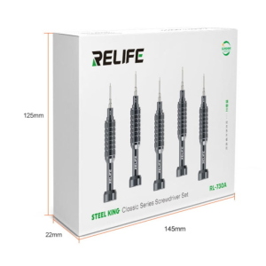 Set di cacciaviti in lega di alluminio 5 in 1 Steel Cannon King Classic Series