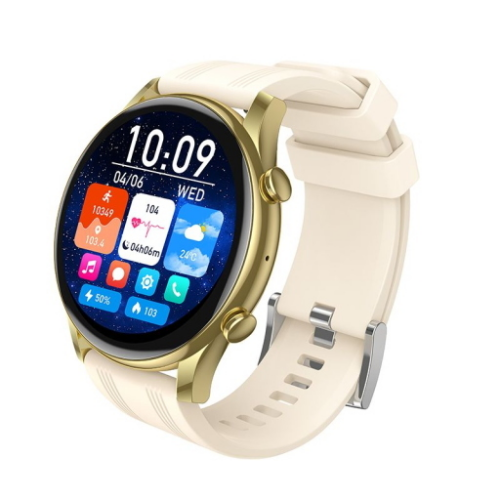 Smartwatch Hoco Y38 con supporto chiamata gold - AMOLED, AOD, IP67, SpO2, Heart Rate