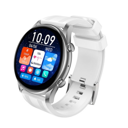 Smartwatch Hoco Y38 con supporto chiamata silver - AMOLED, AOD, IP67, SpO2, Heart Rate