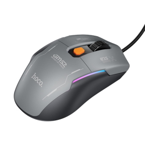 Mouse Gaming RGB con filo GM52 "Reddy" Black Gray