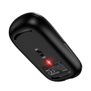 Mouse wireless 2.4G+Bluetooth ricaricabile GM43 "Adelanto" deep space gray