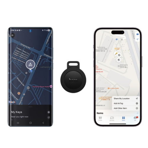 Smart Tag / Tracker HOCO E101 iOS+Android nero