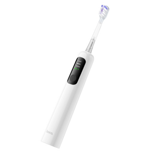 [Bundle]Spazzolino elettrico ad ultrasuoni waterproof HP64 bianco + Kit 2 testine di ricambio