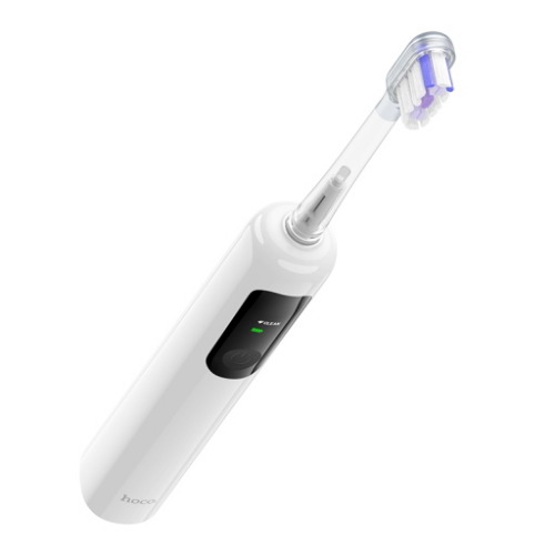 [Bundle]Spazzolino elettrico ad ultrasuoni waterproof HP64 bianco + Kit 2 testine di ricambio