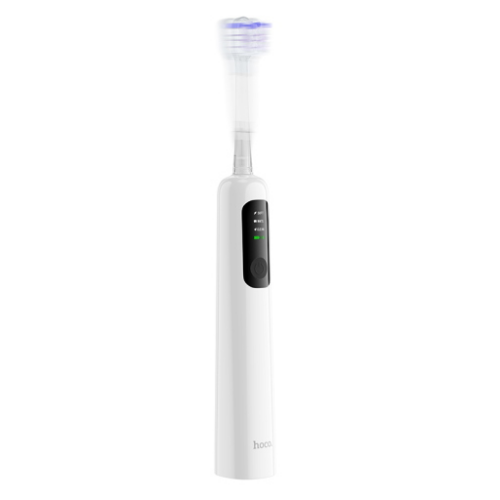 [Bundle]Spazzolino elettrico ad ultrasuoni waterproof HP64 bianco + Kit 2 testine di ricambio