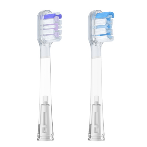 [Bundle]Spazzolino elettrico ad ultrasuoni waterproof HP64 bianco + Kit 2 testine di ricambio