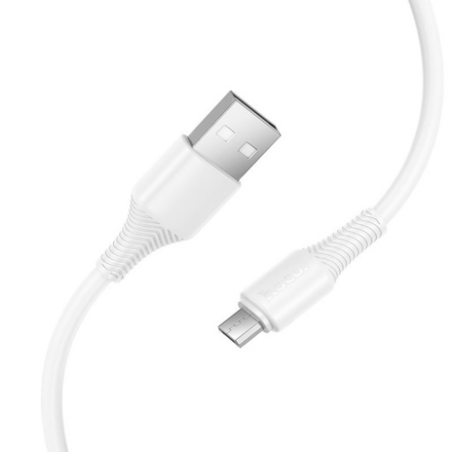 Cavo dati/ricarica X120 Micro usb 1m 2.4A bianco