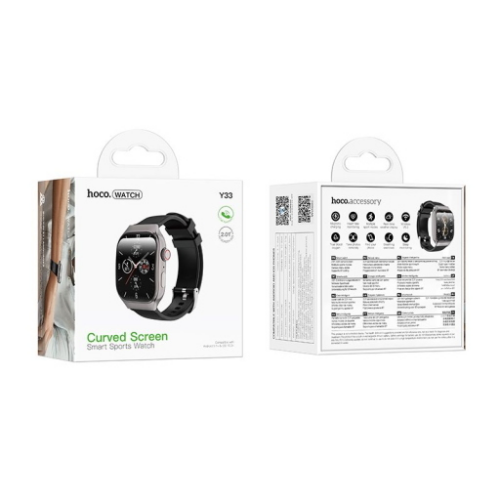 Smartwatch Hoco Y33 con supporto chiamata Black