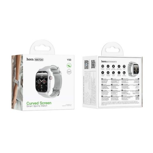 Smartwatch Hoco Y33 con supporto chiamata Silver