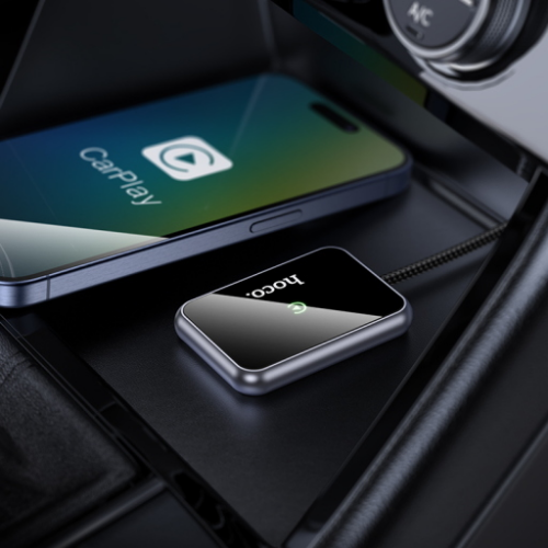 HOCO HU1 Way Adattatore Wireless per Apple Carplay con micro SD