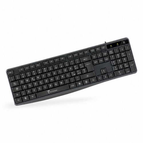Techmade Tastiera con filo TM-K002 Black