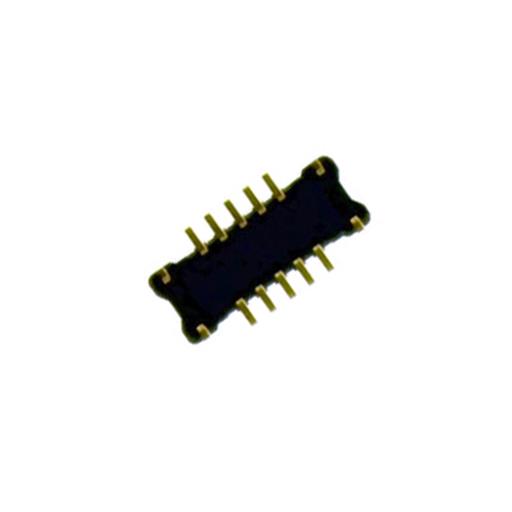 Connettore da saldare su scheda logica a 10 pin, 0.4 mm