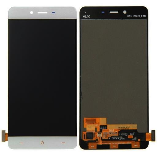 Display completo (touch+LCD) bianco senza frame