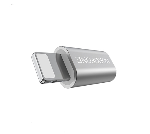 Adattatore-micro-USB/lightning-BV5-silver